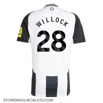 Newcastle United Joe Willock #28 Maglia Gara Casa Repliche 2024-25